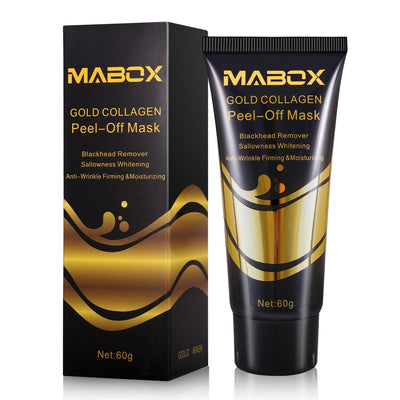 Masca cu aur 24 K pentru puncte negre, Mabox